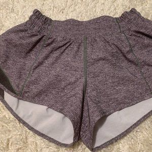 Lululemon Hotty Hot Shorts 2.5", Heathered Black